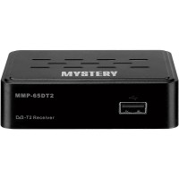 ТВ тюнер внешний Mystery MMP-65DT2 DVB-T/DVB-T2 4:3, 16:9 720p, 1080i, 1080p 1920*1080 HDMI, AV(jack) черный rtl