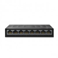 Сетевой коммутатор TP-Link LS1008G, 8 портов 10/100/1000 Мбит/сек, черный, rtl
