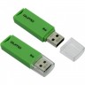 Накопитель USB 2.0 ,8Гб Qumo Tropic QM8GUD-TRP-GREEN,зеленый, пластик