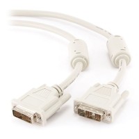 Кабель DVI-D(single link)-DVI-D(single link),3м,Gembird CC-DVI-10,белый,пакет