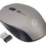Мышь беспроводная Oklick 565MW, черная/серебристая, оптическая, 1600dpi, USB(для приёмника), блистер