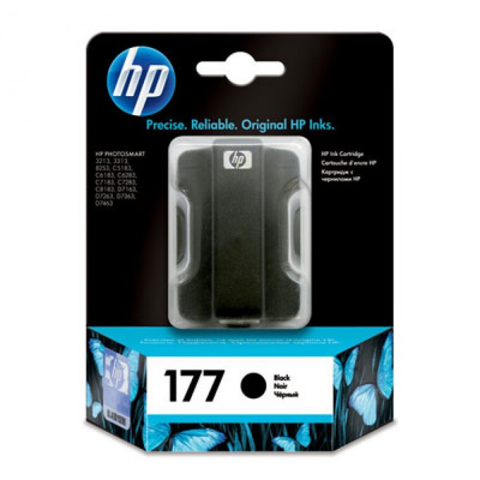 Картридж HP №177 черный (black) (Оригинал) Photosmart 3213, 3313, 8230 ...