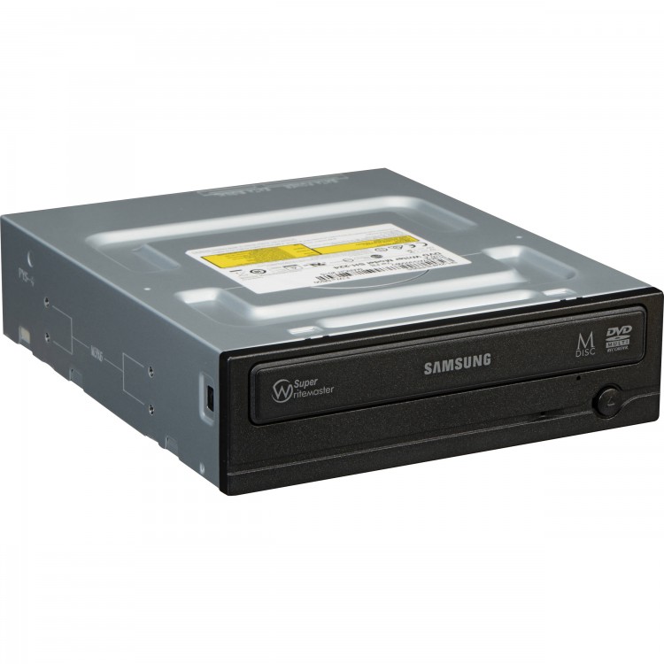 Привод Samsung SH-224FB, DVD±R/RW, SATA, черный, oem (без коробки)