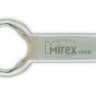 Накопитель USB 2.0, 16Гб Mirex Discovery Round Key,серебристый, металл