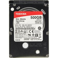 Накопитель HDD 2.5" 500Гб Toshiba L200 HDWK105UZSVA 8Мб 5400 об/мин,тех. пакет