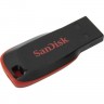 Накопитель USB 2.0 ,16Гб SanDisk Cruzer Blade SDCZ50-016G-B35,черный/красный, пластик