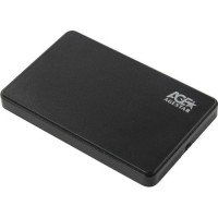 Внешний бокс AgeStar 3UB2P2, 2.5", USB 3.0, пластик, черный, rtl