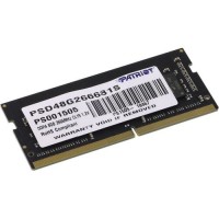 Модуль памяти SODIMM DDR4 8Гб, 2666 МГц, 21300 Мб/с, Patriot PSD48G266681S, блистер