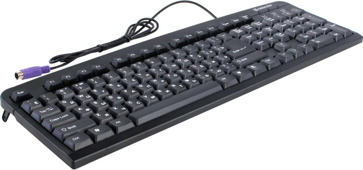 Клавиатура Defender Element HB-520 (45520) черная,PS/2,rtl