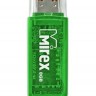 Накопитель USB 2.0 ,8Гб Mirex Color Blade Elf,зеленый, пластик