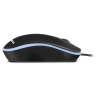 Мышь проводная Sven RX-90, черная, оптическая, 1000dpi, USB, блистер