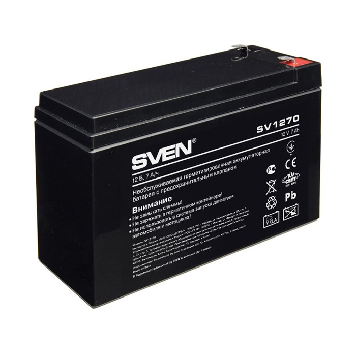Батарея ИБП Sven SV1270 12В, 7Ач
