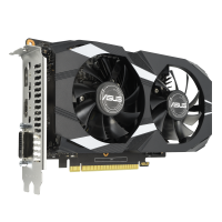 Видеокарта Asus DUAL-GTX1650-O4GD6-P-V2 NVidia GeForce GTX1650 1620МГц PCI-E 3.0 4Гб 12000МГц 128бит DisplayPort, DVI-D, HDMI  90YV0GX8-M0NA00