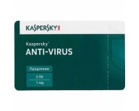 Продление лицензии Kaspersky Anti-Virus лицензий 2, на 1 год, карта