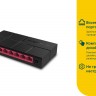 Сетевой коммутатор Mercusys MS108G, 8 портов 10/100/1000 Мбит/сек,черный,rtl