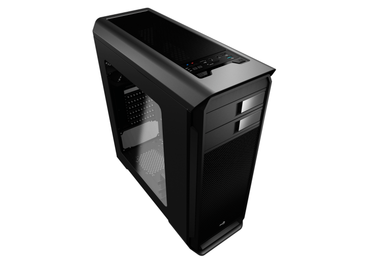 Корпус Aerocool Aero-500 Window без БП, Midi-Tower/ATX, mATX, черный