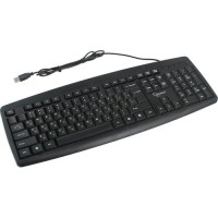 Клавиатура Gembird KB-8351U-BL,проводная(USB),черная,rtl