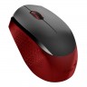 Мышь беспроводная Genius NX-8000S, черная/красная, оптическая, 1200dpi, USB(для приёмника), rtl