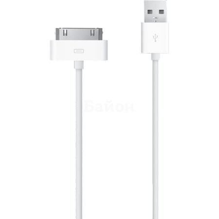 Кабель Liberty Project  USB - Apple 30pin 1м. белый блистер