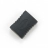 Адаптер HDMI(F)-HDMI(F),Cablexpert A-HDMI-FF,черный,пакет