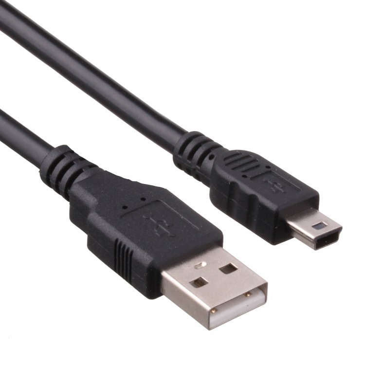 Кабель USB-miniUSB,1м.,Exegate EX191079RUS,черный,пакет