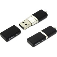 Накопитель USB 2.0, 16Гб Silicon Power LuxMini 710 SP016GBUF2710V1K,черный, металл