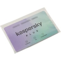 Антивирус Kaspersky Plus лицензий 3, на 1 год, карта