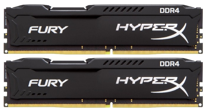 Оперативная память Kingston HyperX Fury (4 Гб x 2) DIMM DDR4 2133 МГц HX421C14FBK2