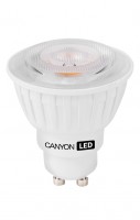 Лампа LED рефлекторная(точка)/прозрачная Canyon GU10, 7.5Вт(50Вт), 2700К(теплый), 60°, 540Лм, 50000ч., 50*56.5мм(MRGU10/8W230VW60)