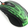 Мышь игровая A4Tech XL-750BK Green Fire, черный/зеленый, лазерная, 3600dpi, USB, rtl