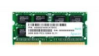 Модуль памяти SODIMM DDR3 8Гб, 1600МГц, 12800 Мб/с, Apacer AS08GFA60CATBGC, oem