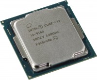 Процессор Intel Core i3 9100 3,6 ГГц (4,2 ГГц Turbo Boost) (s1151 v.2, 6Мб, Intel® UHD 630, 2400 МГц) Coffee Lake oem