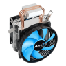Кулер для процессора,Aerocool Verkho 2 Dual,LGA 2066/2011/1156/1155/1151/1150/775 AM4/AM3+/AM3/AM2+/AM2/FM2/FM1,2 300 об/мин,27 ДБ,аллюминий,90мм+80мм