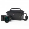 Сумка для фотоаппарата Lowepro Format №110, черный, текстиль, 17,5 х 9,0 х 8,0 см, 