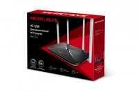 Маршрутизатор Wi-Fi Mercusys AC12, 4 порта 10/100 Мбит/сек,внешний,черный, rtl