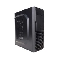 Корпус Zalman ZM-T4 без БП, Mini-Tower/mATX, черный