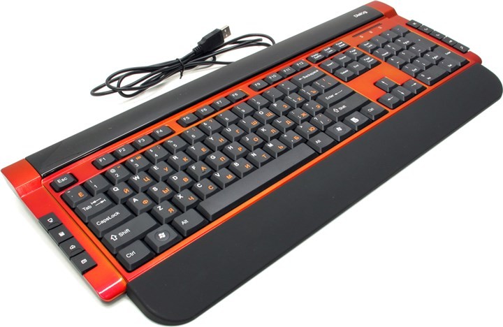 Клавиатура Dialog KK-05U Katana USB orange