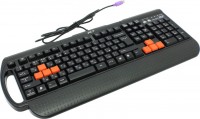 Клавиатура игровая A4Tech X7 G700 (6646) черный,PS/2,rtl