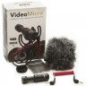 Микрофон накамерный Rode VideoMicro Rycote проводной, jack 3.5mm, черный, rtl