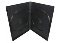 Коробка для дисков DVD-Box 14мм,черная,на 2 диска