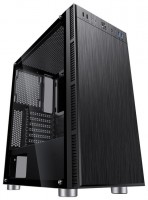 Корпус Accord 3407 без БП, Midi-Tower/ATX, mATX, черный