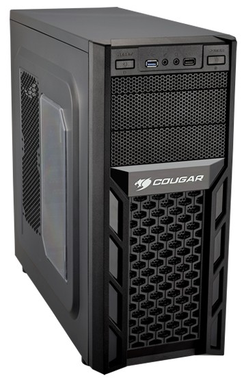 Корпус системного блока Cougar Solution-2 без БП Цвет: черный