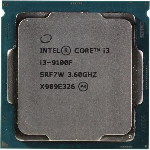 Процессор Intel Core i3 9100F 3,6 ГГц (s1151 v.2, 6Мб, без видео, 2400 МГц) Coffee Lake oem