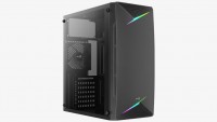Корпус с подсветкой Aerocool Talon-A-BK-v1 без БП, Midi-Tower/ATX, mATX, черный