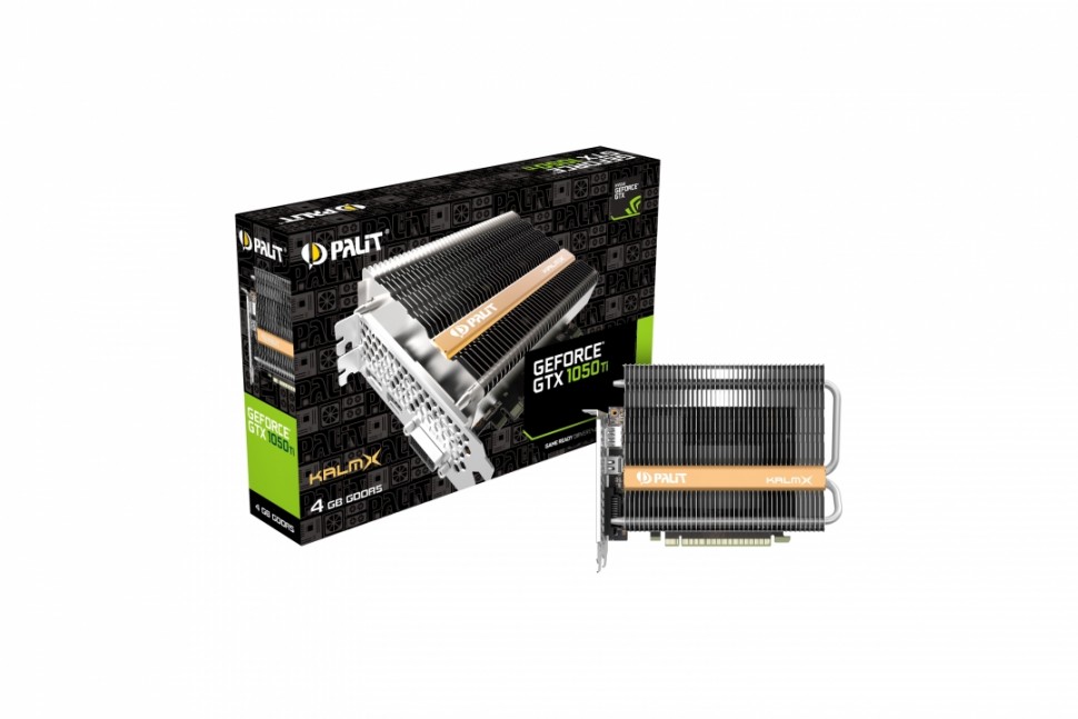 Palit NVidia GeForce GTX 1050 Ti KalmX 4G 1290 1392 GPU Boost PCI