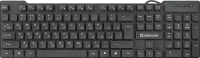 Клавиатура мультимедийная Defender OfficeMate HB-260 (45260) черная,USB,rtl