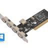 Контроллер Orient DC-602,PCI-E x1 ? USB 2.0 x4(внеш)+1(внутр),oem(DC-602OEM)