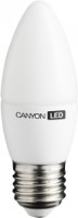 Лампа LED свеча/матовая Canyon E14, 3.3Вт(25Вт), 2700К(теплый), 150°, 250Лм, 50000ч., 38*107мм(BE14FR3.3W230VW)