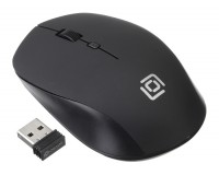 Мышь беспроводная Oklick 565MW, черная матовая, оптическая, 1000dpi, USB(для приёмника), блистер