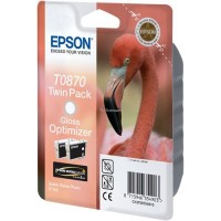 Набор картриджей Epson T0870 Twin Pack черный (black) для Epson C13T08704010
